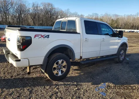 2012 Ford F150 Supercrew из США, поврежденный, VIN 1FTFW1EF2CFD08722